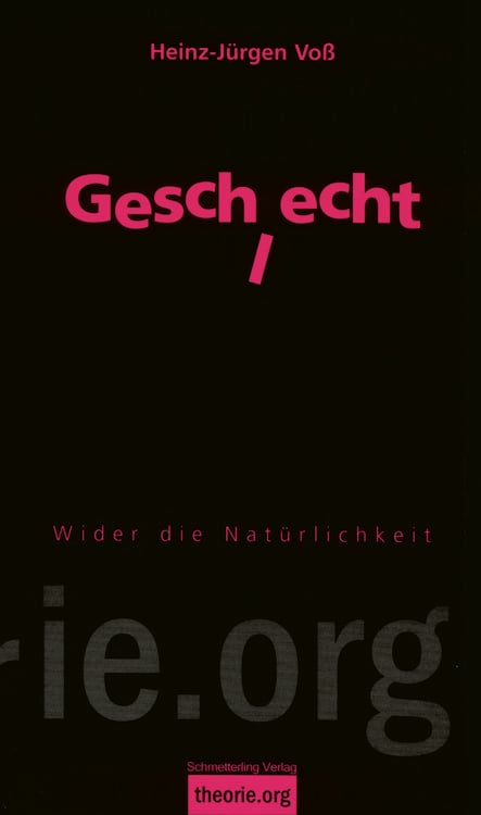 Produktbild: Geschlecht, 4. Auflage