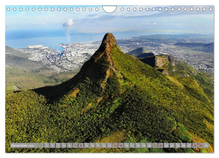 Produktbild: Mauritius A Tropical Paradise in The Indian Ocean (Wall Calendar 2026 DIN A4 landscape), CALVENDO 12 Month Wall Calendar