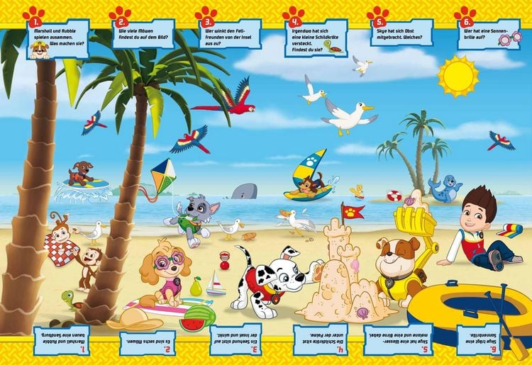 Produktbild: PAW Patrol Wimmelbuch