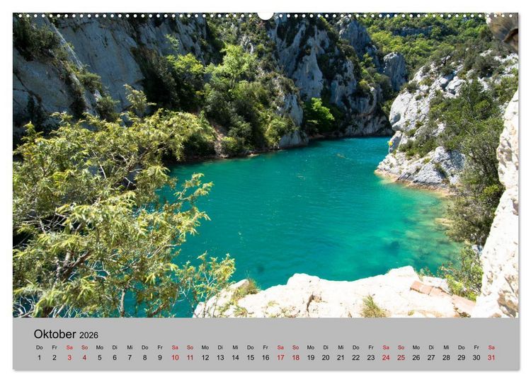 Produktbild: Traumhafte Haute Provence (hochwertiger Premium Wandkalender 2026 DIN A2 quer), Kunstdruck in Hochglanz