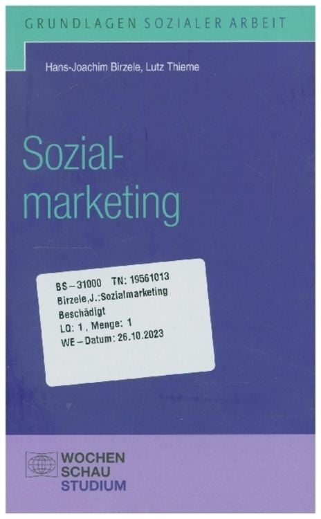 Produktbild: Sozialmarketing