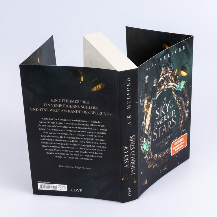 Produktbild: A Sky of Emerald Stars (The Golden Court 2)