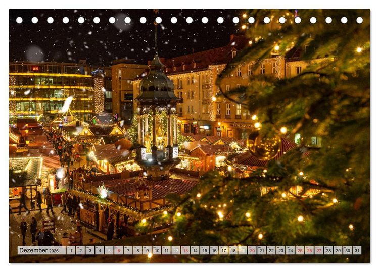 Produktbild: Romantisches Magdeburg (Tischkalender 2026 DIN A5 quer), CALVENDO Monatskalender