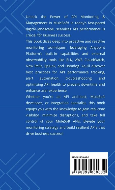Produktbild: API Vigilance MuleSoft Monitoring Strategies