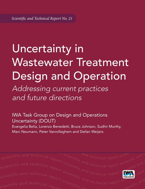 Produktbild: Uncertainty in Wastewater Treatment Design and Operation