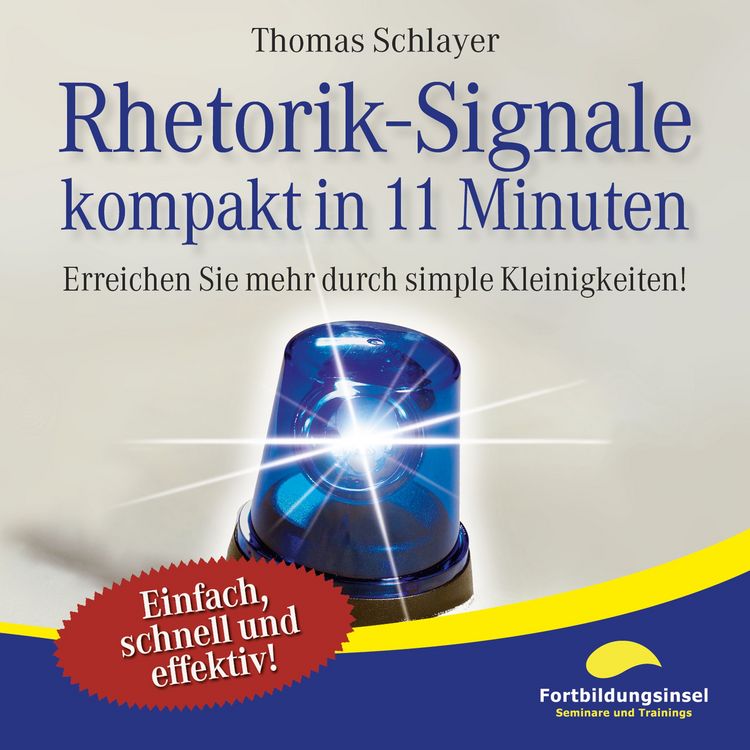 Produktbild: Rhetorik-Signale - kompakt in 11 Minuten