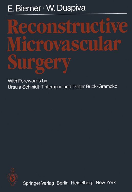 Produktbild: Reconstructive Microvascular Surgery