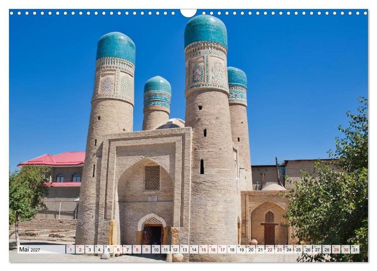 Produktbild: Usbekistan Mythos Seidenstra&szlig;e hautnah (Wandkalender 2027 DIN A3 quer), CALVENDO Monatskalender