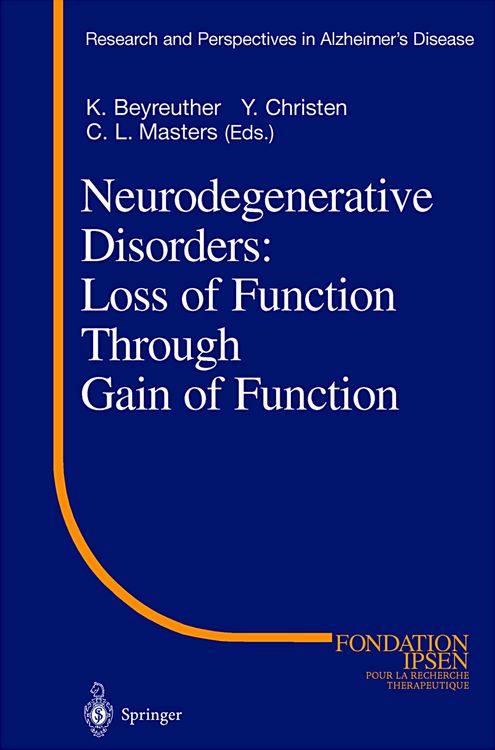 Produktbild: Neurodegenerative Disorders: Loss of Function Through Gain of Function
