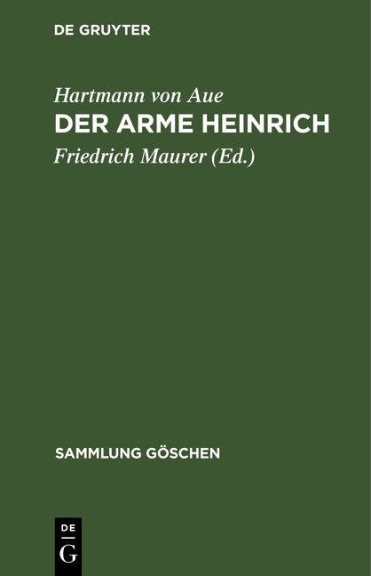 Produktbild: Der arme Heinrich