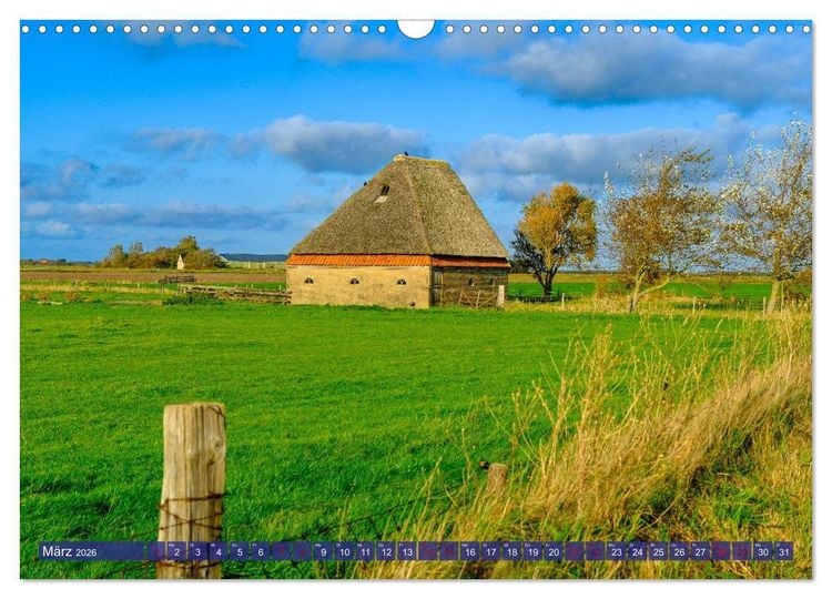 Produktbild: Ein Blick auf die Insel Texel (Wandkalender 2026 DIN A3 quer), CALVENDO Monatskalender