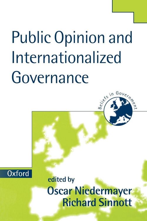 Produktbild: Public Opinion and Internationalized Governance