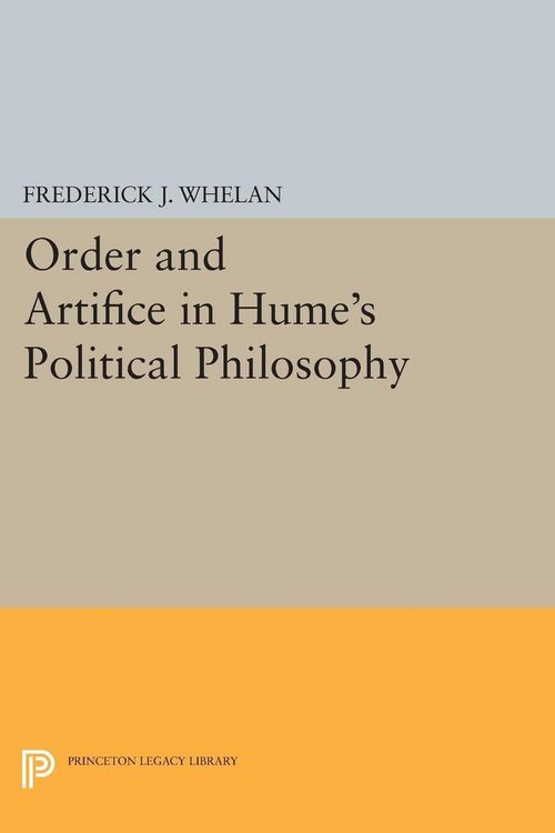 Produktbild: Order and Artifice in Hume's Political Philosophy