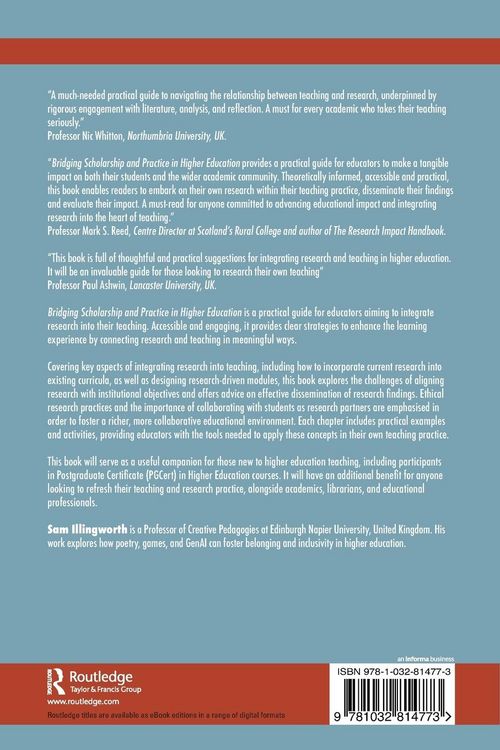 Produktbild: Bridging Scholarship and Practice in Higher Education
