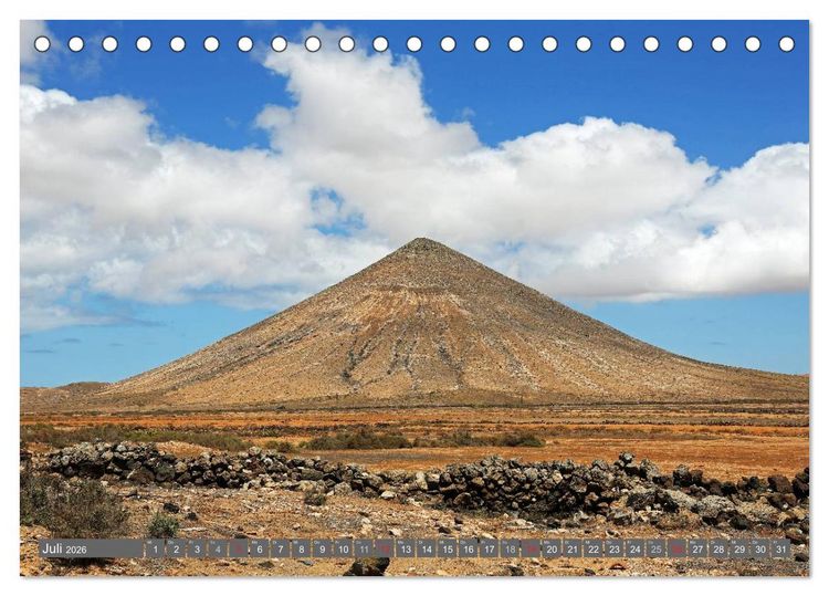 Produktbild: Urlaub auf Fuerteventura (Tischkalender 2026 DIN A5 quer), CALVENDO Monatskalender