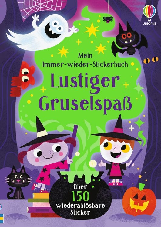 Produktbild: Mein Immer-wieder-Stickerbuch: Lustiger Gruselspa&szlig;