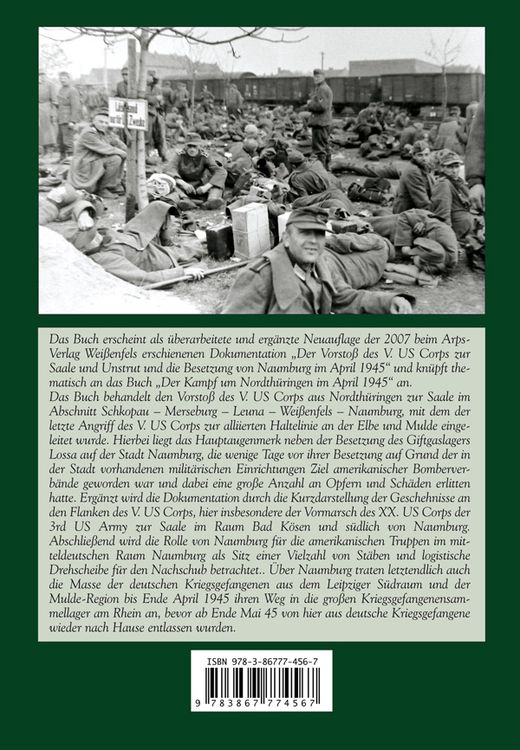 Produktbild: Kriegsende an Saale und Unstrut April 1945