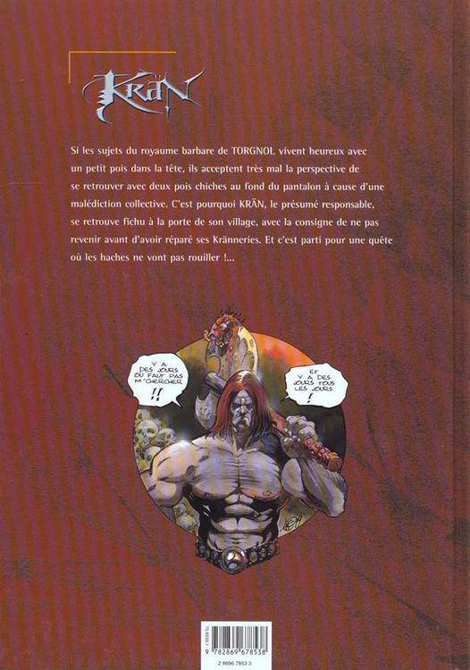 Produktbild: Kran le Barbare tome 1 : les runes de gartagueul