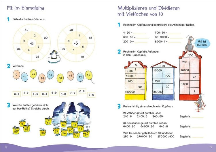 Produktbild: Fit f&uuml;r Mathe 4. Klasse. Mein &Uuml;bungsheft