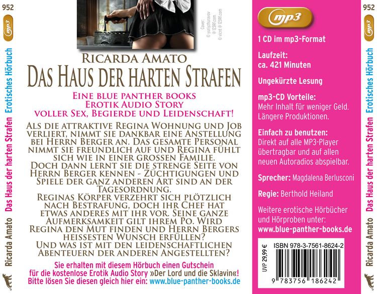 Produktbild: Das Haus der harten Strafen | Erotik SM-Audio Story | Erotisches SM-Hörbuch MP3CD