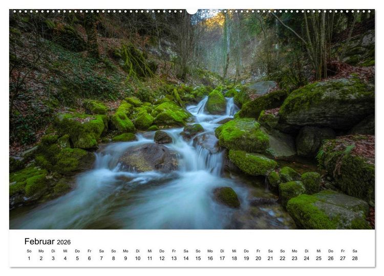 Produktbild: Wasserwelt Schweiz (hochwertiger Premium Wandkalender 2026 DIN A2 quer), Kunstdruck in Hochglanz