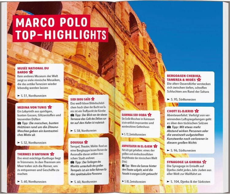Produktbild: MARCO POLO Reiseführer Tunesien