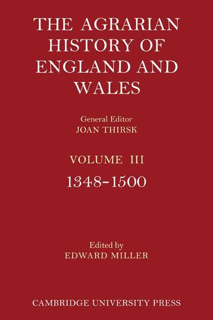 Produktbild: The Agrarian History of England and Wales