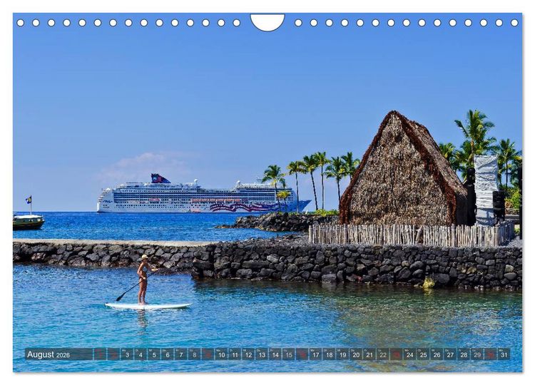 Produktbild: Hawaii - Inseln am anderen Ende der Welt (Wandkalender 2026 DIN A4 quer), CALVENDO Monatskalender