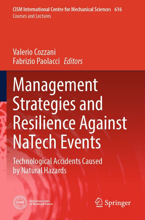 Produktbild: Management Strategies and Resilience Against NaTech Events