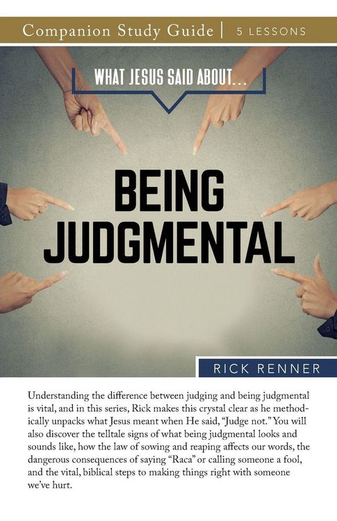 Produktbild: What Jesus Said About...Being Judgmental Study Guide
