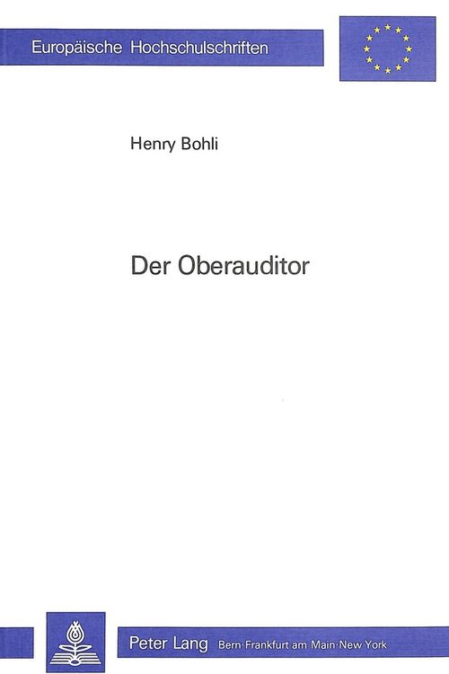 Produktbild: Der Oberauditor