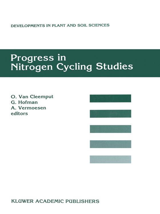 Produktbild: Progress in Nitrogen Cycling Studies