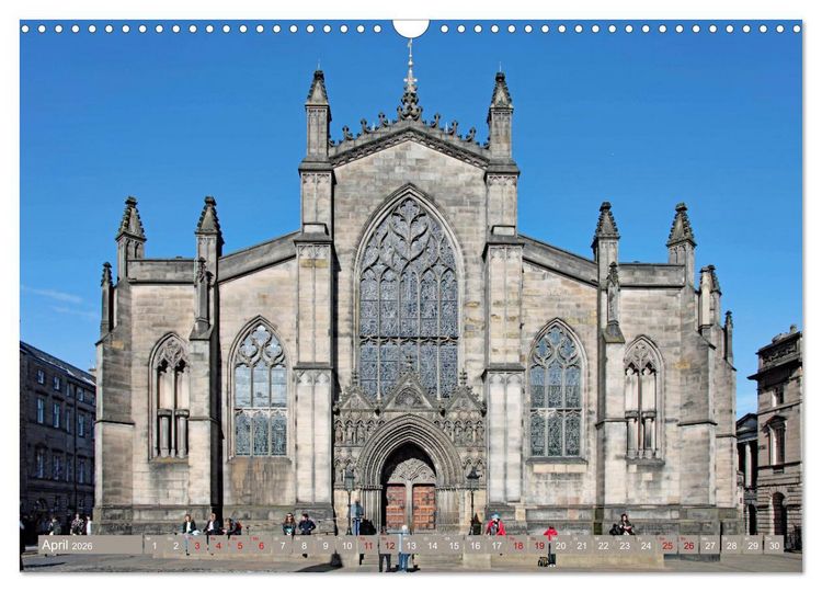 Produktbild: So sch&ouml;n ist Edinburgh (Wandkalender 2026 DIN A3 quer), CALVENDO Monatskalender