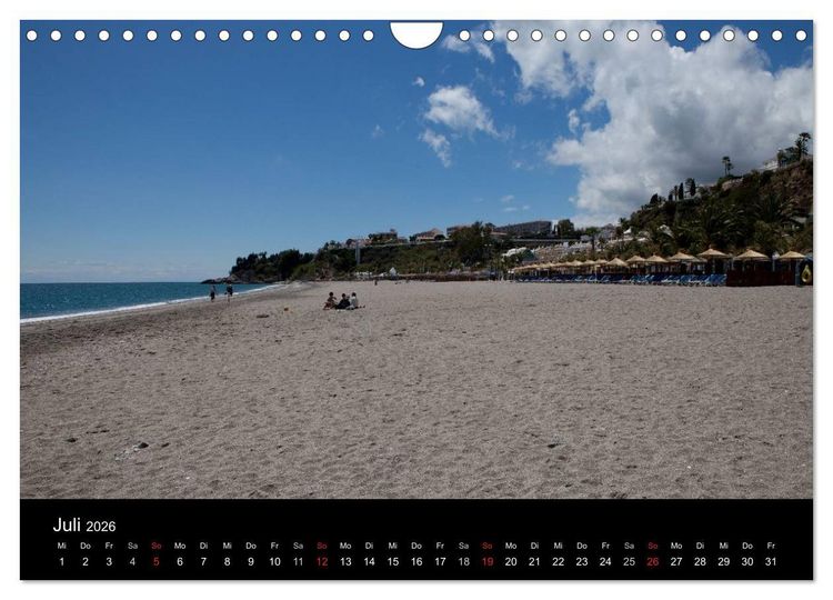 Produktbild: Andalusien (Wandkalender 2026 DIN A4 quer), CALVENDO Monatskalender