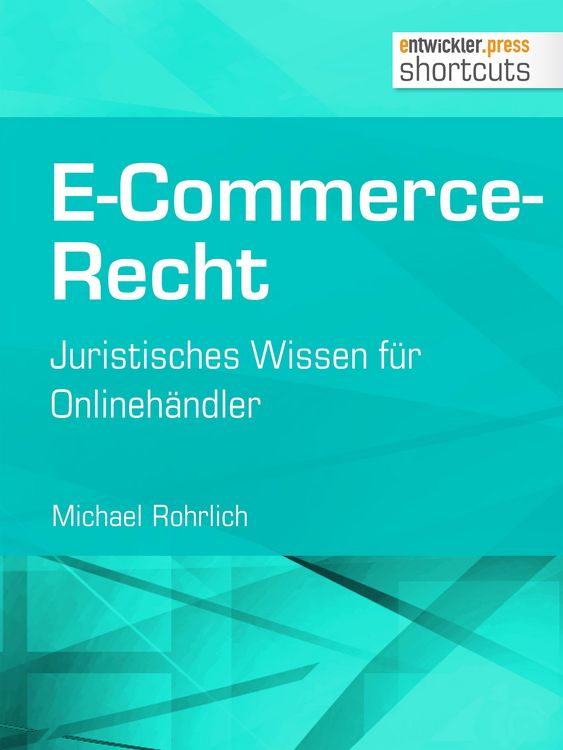 Produktbild: E-Commerce-Recht