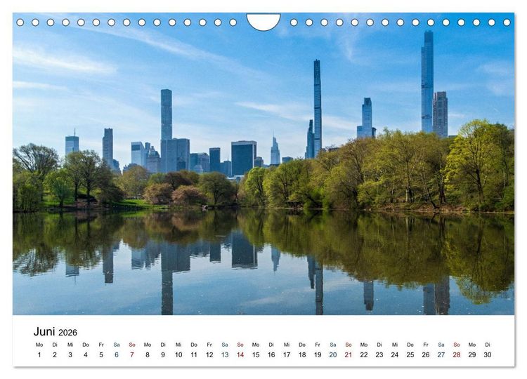Produktbild: Meine Liebe New York (Wandkalender 2026 DIN A4 quer), CALVENDO Monatskalender