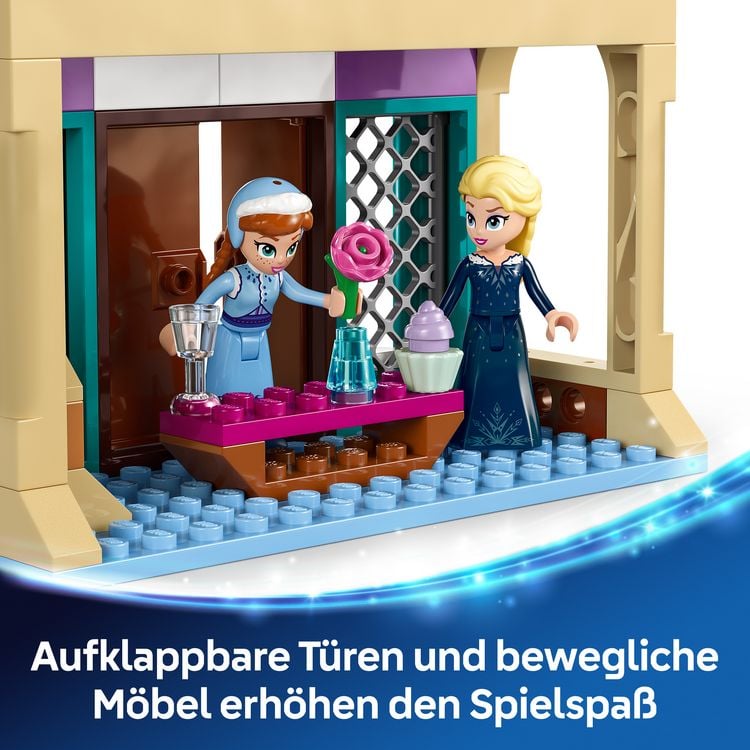 Produktbild: LEGO ǀ Disney 43265 Frozen Das Arendelle Schloss, Spielzeug mit Elsa
