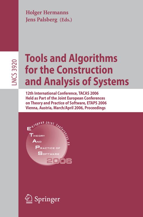 Produktbild: Tools and Algorithms for the Construction and Analysis of Systems