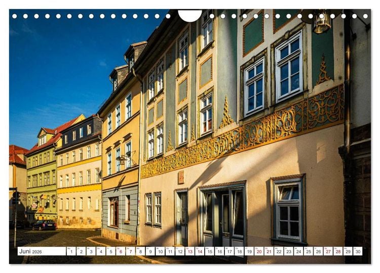 Produktbild: Kulturstadt Weimar - Stadt der Klassiker (Wandkalender 2026 DIN A4 quer), CALVENDO Monatskalender