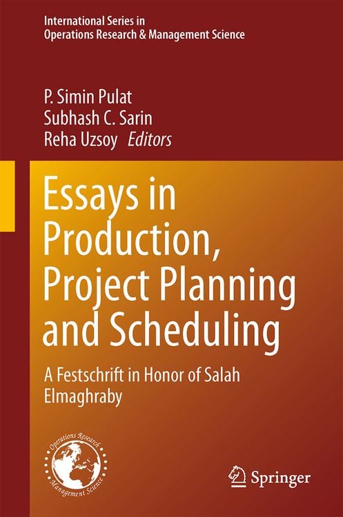 Produktbild: Essays in Production, Project Planning and Scheduling