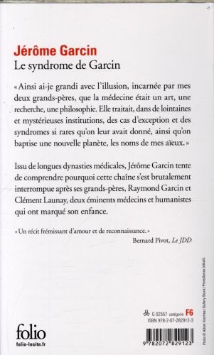 Produktbild: Le syndrome de Garcin : r&eacute;cit