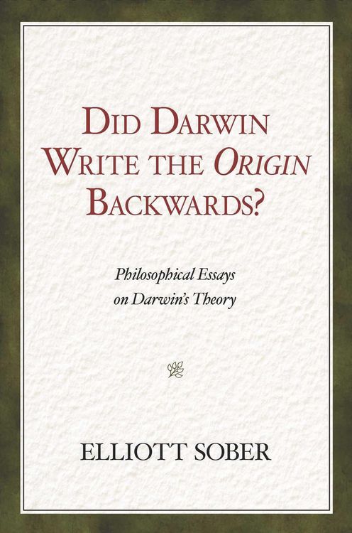 Produktbild: Did Darwin Write the Origin Backwards?