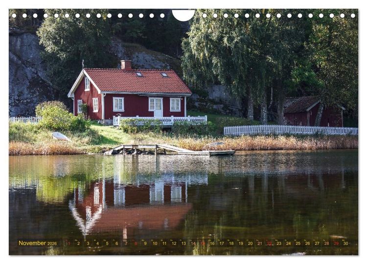 Produktbild: Westschweden - Flair einer K&uuml;ste in Licht und Farben (Wandkalender 2026 DIN A4 quer), CALVENDO Monatskalender