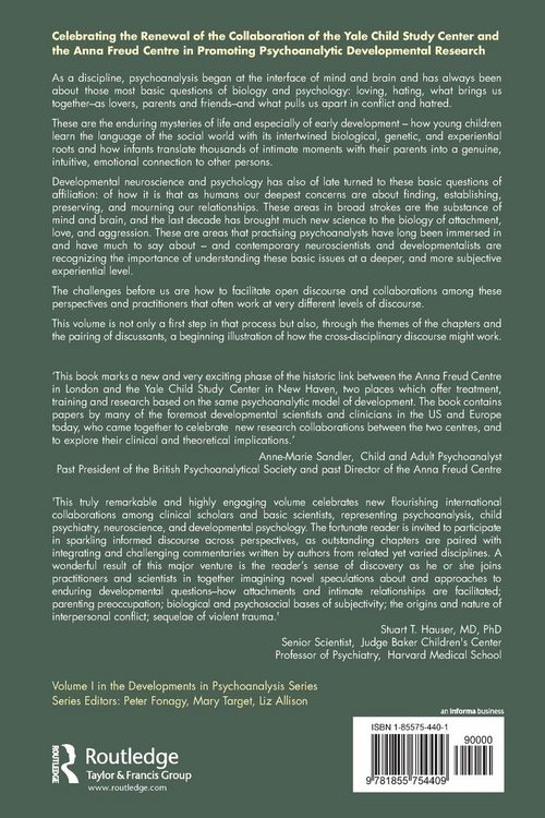 Produktbild: Developmental Science and Psychoanalysis