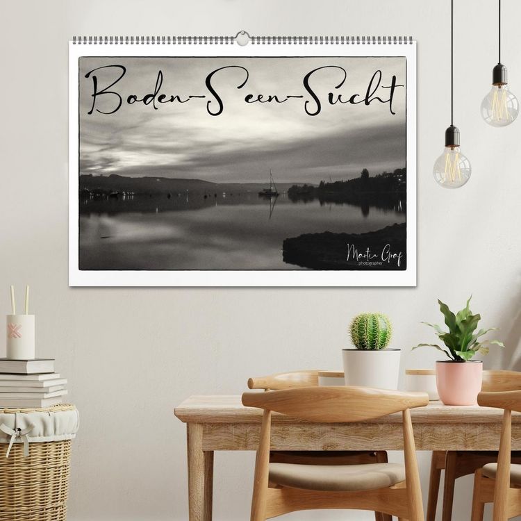 Produktbild: Boden-Seen-Sucht (Wandkalender 2027 DIN A2 quer), CALVENDO Monatskalender