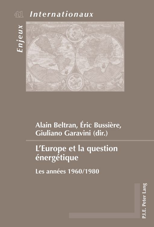 Produktbild: L&rsquo;Europe et la question &eacute;nerg&eacute;tique