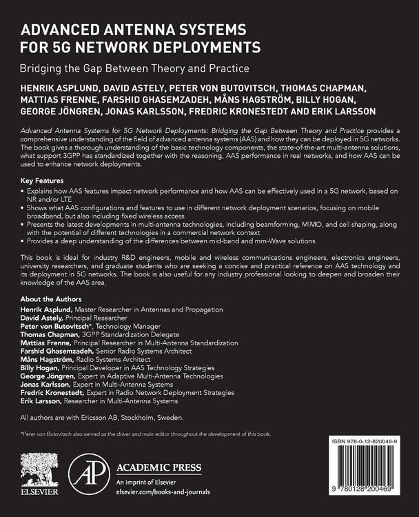 Produktbild: Advanced Antenna Systems for 5G Network Deployments