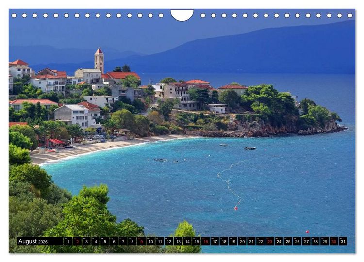 Produktbild: Dalmatien (Wandkalender 2026 DIN A4 quer), CALVENDO Monatskalender