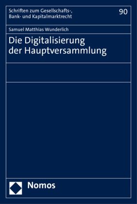 Produktbild: Die Digitalisierung der Hauptversammlung