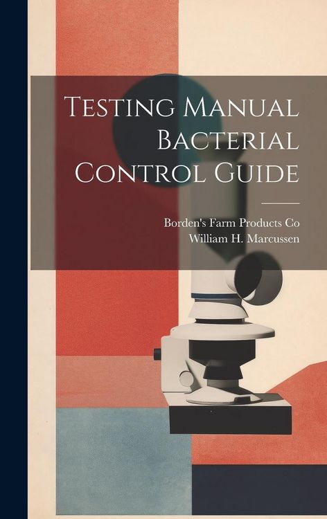 Produktbild: Testing Manual Bacterial Control Guide